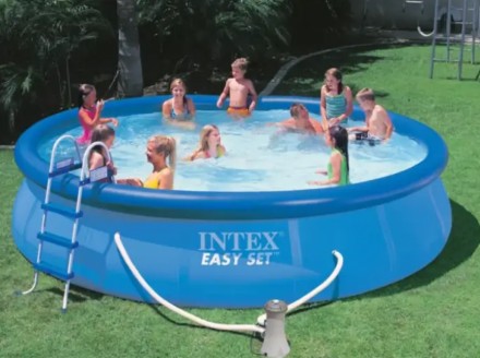 Бассейны Intex "Easy Set" - прекрасная альтернатива сборным каркасным бассейнам.. . фото 3