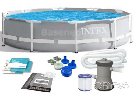 Каркасный бассейн Intex 26702 Premium – это отличный вариант для отдыха и развле. . фото 1