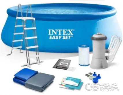 Бассейны Intex "Easy Set" - прекрасная альтернатива сборным каркасным бассейнам.. . фото 1