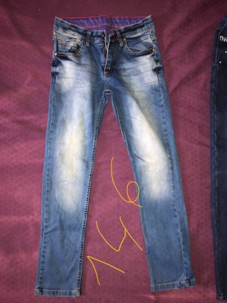 Продам майже нові джинси р.146, 158 та 164. На стрункх дівчат. Донька одягала по. . фото 6