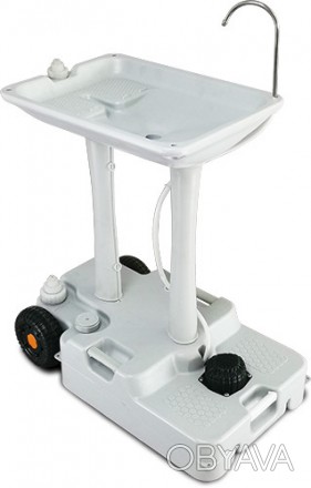 Специальный автономный прибор для мытья рук с ножной подачей воды. Может использ. . фото 1
