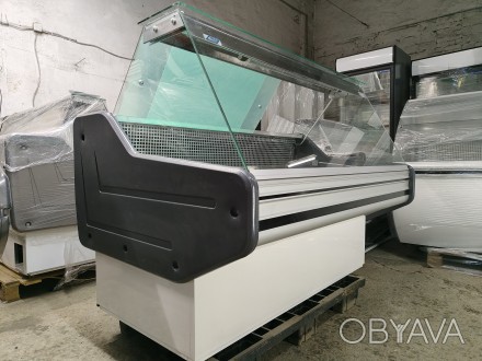Холодильна вітрина Cold 1,55 м б/в, холодильний прилавок б в, гастрономічна вітр