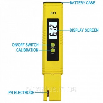 PH-метр — это портативный цифровой прибор для измерения уровня кислотности в люб. . фото 3
