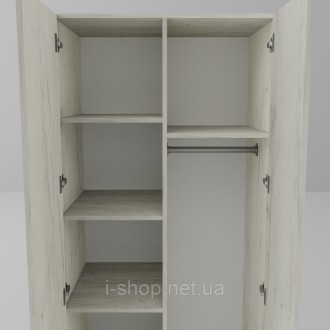 Шкаф СИМПЛ ШРС - 800 это изделие из модульной серии СИМПЛ, от украинской мебельн. . фото 4