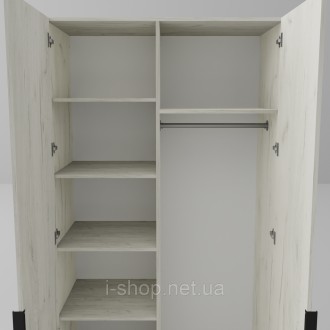 Шкаф СИМПЛ ШРС - 1100 это изделие из модульной серии СИМПЛ, от украинской мебель. . фото 4