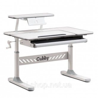 Комплект для подростка парта-трансформер Cubby Tulipa Grey + стул FunDesk SST3L . . фото 3