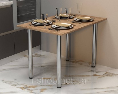 Компактный разборной стол "Фуршет" прекрасно подойдёт для маленькой кухни или не. . фото 2