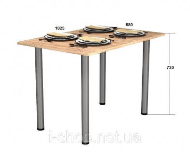 Компактный разборной стол "Фуршет" прекрасно подойдёт для маленькой кухни или не. . фото 4