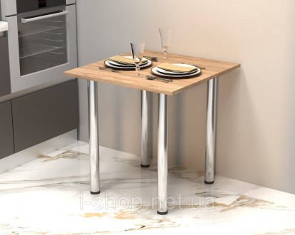 Компактный разборной стол "Фуршет-2" прекрасно подойдёт для маленькой кухни или . . фото 2