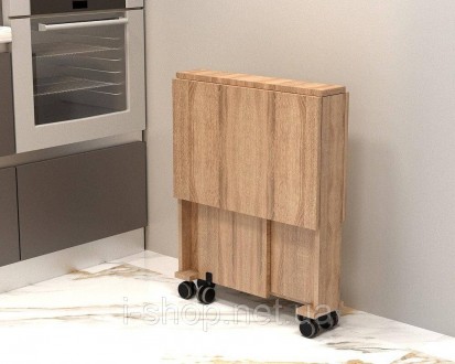Стол "СОЛО" - мобильный раскладной стол на колёсах, который легко может перемеща. . фото 4