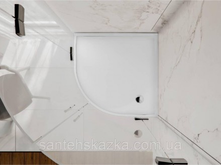 Душовий піддон MADRID 900 зі штучного каменю - надійний вибір для Вашої душової . . фото 8