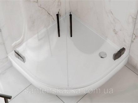 Душовий піддон MADRID 900 зі штучного каменю - надійний вибір для Вашої душової . . фото 2