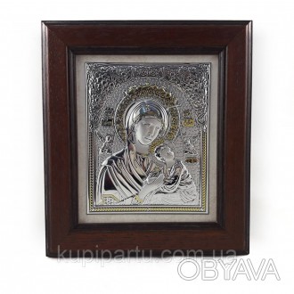 Изображенные на иконе свободно раскрытые взгляд и небольшой, рот Пресвятой Девы . . фото 1