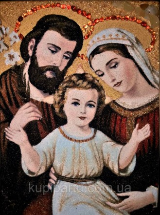 Икона Святого Семейства – это прекрасный образ Девы Марии и ее любимого, держаще. . фото 3