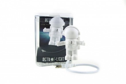 Можна використовувати як USB-нічник Астронавт, настільна лампа підсвічування кла. . фото 8