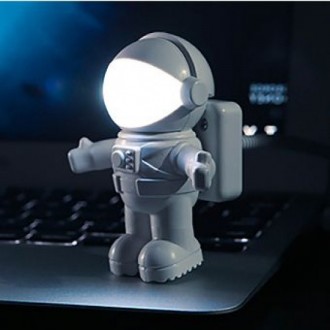 Можна використовувати як USB-нічник Астронавт, настільна лампа підсвічування кла. . фото 4