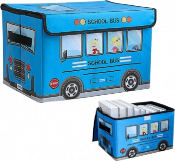 Автобус синий
Многофункциональность Ящик Пуфов впечатляет, за что они и стали оч. . фото 6