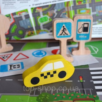 Ігровий набір Дорожні знаки для дітей - це чудова можливість поєднати вивчення п. . фото 6