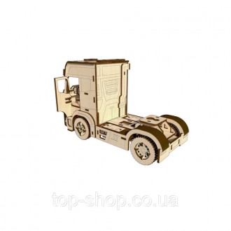 Дерев’яний конструктор “Вантажівка” – це реалістична модель за основу якої взяли. . фото 4