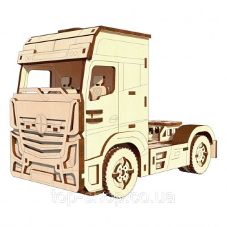 Дерев’яний конструктор “Вантажівка” – це реалістична модель за основу якої взяли. . фото 2
