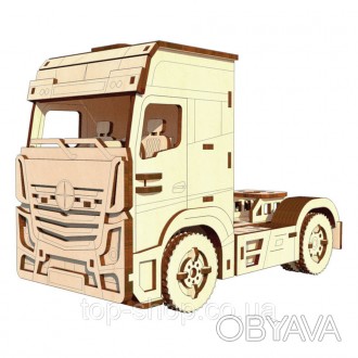 Дерев’яний конструктор “Вантажівка” – це реалістична модель за основу якої взяли. . фото 1