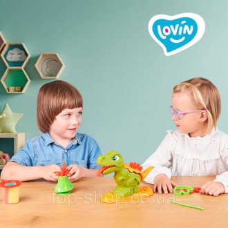 Набір для ліплення з тістом ТМ Lovin Dino Мах – це чудова розвага для дитини та . . фото 5