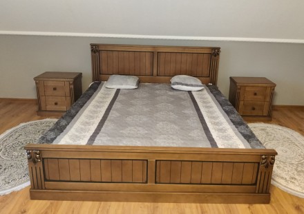 Пропонуємо двоспальне ліжко Прованс з масиву бука.

Узголів'я та узніжжя . . фото 2