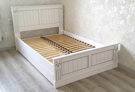 Пропонуємо двоспальне ліжко Прованс з масиву бука.

Узголів'я та узніжжя . . фото 7