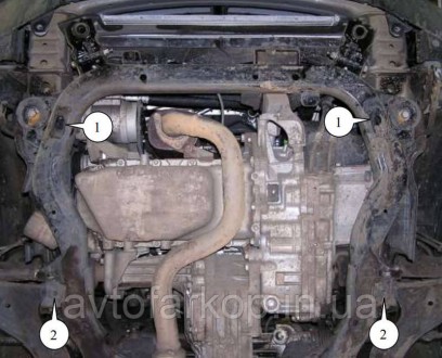 Защита двигателя для автомобиля:
Chevrolet Captiva (2006-2011) Кольчуга
Защищает. . фото 4