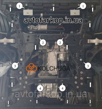 Защита двигателя для автомобиля:
Mazda CX-60 (2022-) Кольчуга
Защищает двигатель. . фото 4
