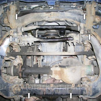 Защита двигателя для автомобиля:
Mitsubishi Pajero Sport (2000-2008) Кольчуга
За. . фото 4