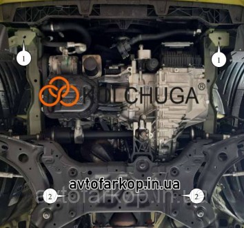 Защита двигателя для автомобиля:
Haval Jolion (2020-) Кольчуга
	
	
	Защищает дви. . фото 4