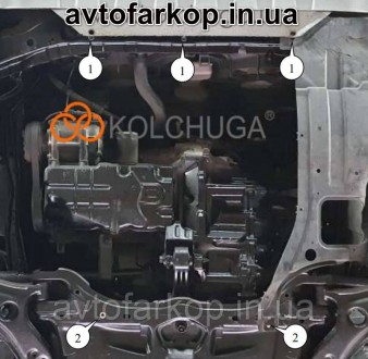 Защита двигателя для автомобиля:
Honda City (2013-2019) Кольчуга
	
	
	Защищает д. . фото 4
