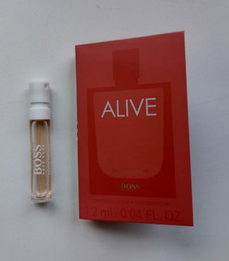 Продам новую женскую парфюмированную воду Hugo Boss BOSS Alive (пробник 1,2 мл).. . фото 3