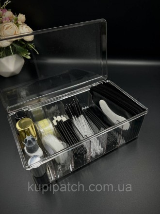 Удобный органайзер для мастера бровиста , мастера по наращиванию ресниц
размер :. . фото 4