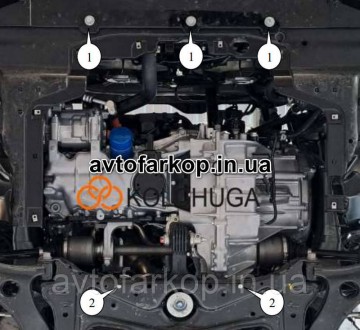 Защита двигателя для автомобиля:
Honda HR-V (2021-) Кольчуга
Защищает двигатель,. . фото 4