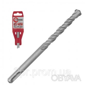 Бур SDS PLUS S4 10*210мм SD-1021 INTERTOOL. Доступна ціна, швидка доставка по Ук. . фото 1