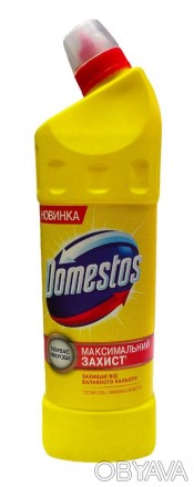 
Засіб для чищення та дезінфекції туалету Domestos Доместос 1 л. є універсальним. . фото 1