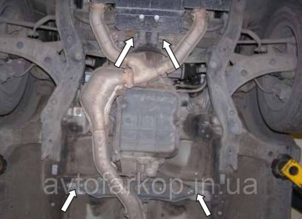 Защита двигателя для автомобиля:
Subaru Forester (2002-2008) Кольчуга
Защищает К. . фото 3