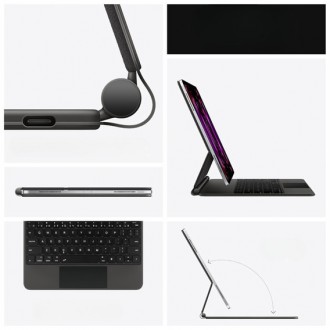 Чохол + клавіатура iPad Pro 11 2020/2021/2022, Magnetic Keyboard Touchpad, чорни. . фото 5