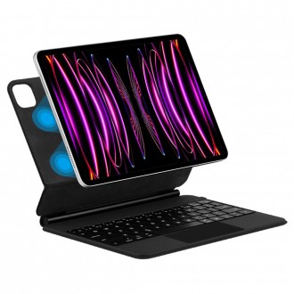 Чохол + клавіатура iPad Pro 11 2020/2021/2022, Magnetic Keyboard Touchpad, чорни. . фото 4