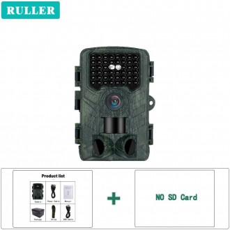 Ruller 48mp уличная инфракрасная охотничья камера с Wi-Fi и приложением ночного . . фото 8