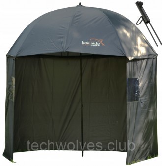Водонепроникна парасолька для риболовлі з 3/4 сторонами Tent 250 см HOKKAIDO
Міц. . фото 2