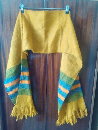 Продам шерстяной шарф в идеальном состоянии изготовленный в СССР.
Размеры ширин. . фото 2