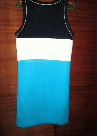1. Надзвичайно красива сукня-туніка; Єгипет
чергування т/синього, білого, бірюз. . фото 4