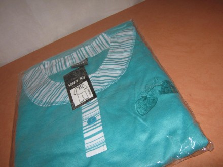 Очень красивая женская пижама NAMKY (производство Венгрия) синего и зеленого цве. . фото 2