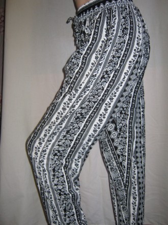  Летние брюки женские Fashion desigi размер XL/XXL указан, визуально 46-48. Цвет. . фото 11