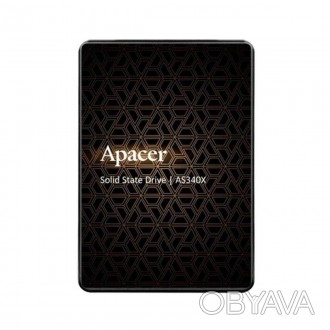 
AS340X об'ємом 960 ГБ — новий твердотільний накопичувач Apacer. SSD має інтерфе. . фото 1