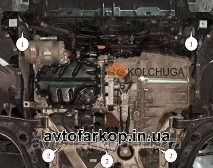 Защита двигателя для автомобиля:
Audi A3 e-tron (2014-) Кольчуга
	
	
	Защищает д. . фото 5