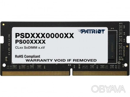 
Patriot DDR4 - модуль пам'яті, що забезпечує надійність і продуктивність. Побуд. . фото 1
